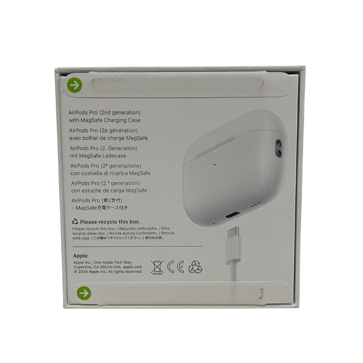 Apple AirPods Pro 第2世代 MTJV3J/A ワイヤレスイヤホン 未使用 未