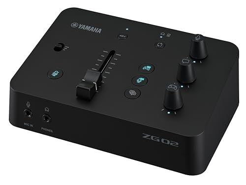 ヤマハ YAMAHA ゲーム 配信用オーディオミキサー ゲームストリーミングミキサー ZG 02 po