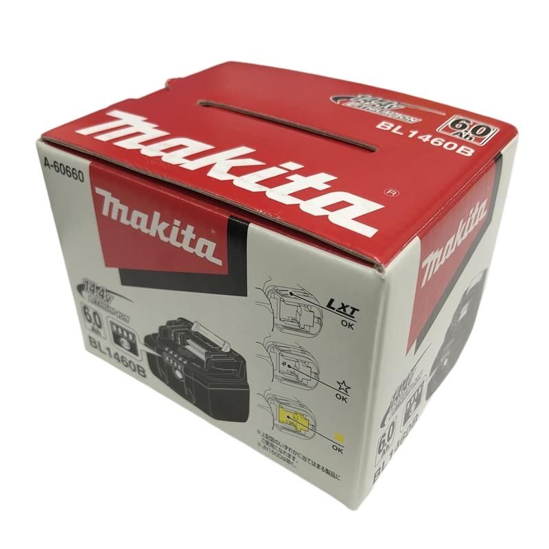 makita マキタ 14.4 V リチウムイオンバッテリ BL 1460 B バッテリー