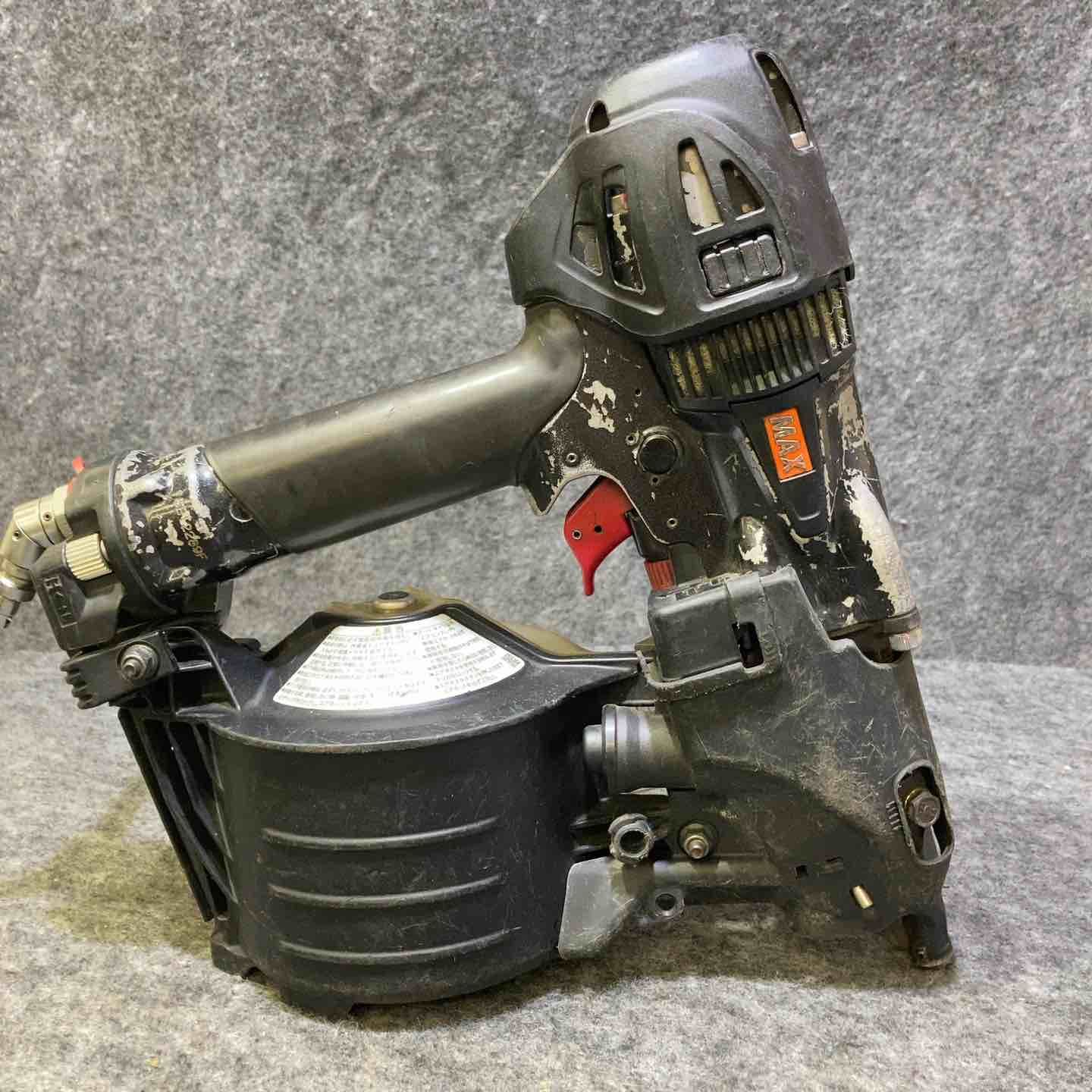 品】 マックス/MAX 高圧エア釘打ち機・HN-65N2(D)_ブラック 【桶川店 