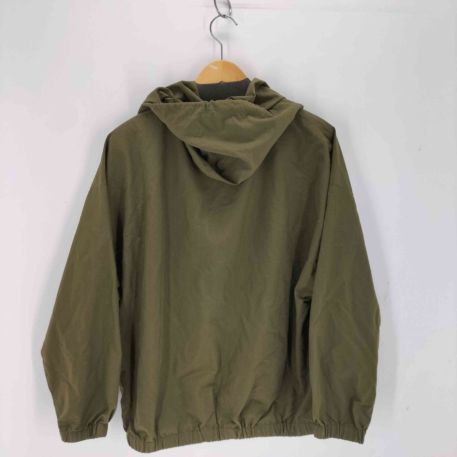 ユーズドフルギ USED古着 ナイロンジップアップパーカー メンズ 表記無