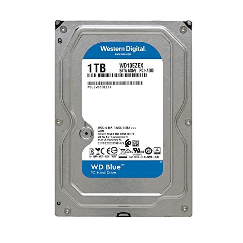 Western Digital ウエスタンデジタル WD Blue 内蔵 HDD ハードディスク 1 TB CMR 3.5インチ SATA 7200 rpm キャッシュ64 MB PC -ECs