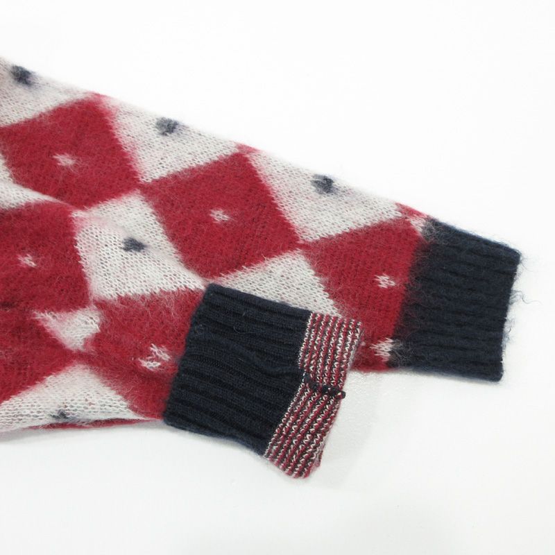 Needles ダイヤ柄カーディガン Lサイズ Needles ダイヤモンド柄 カーディガン Lサイズ