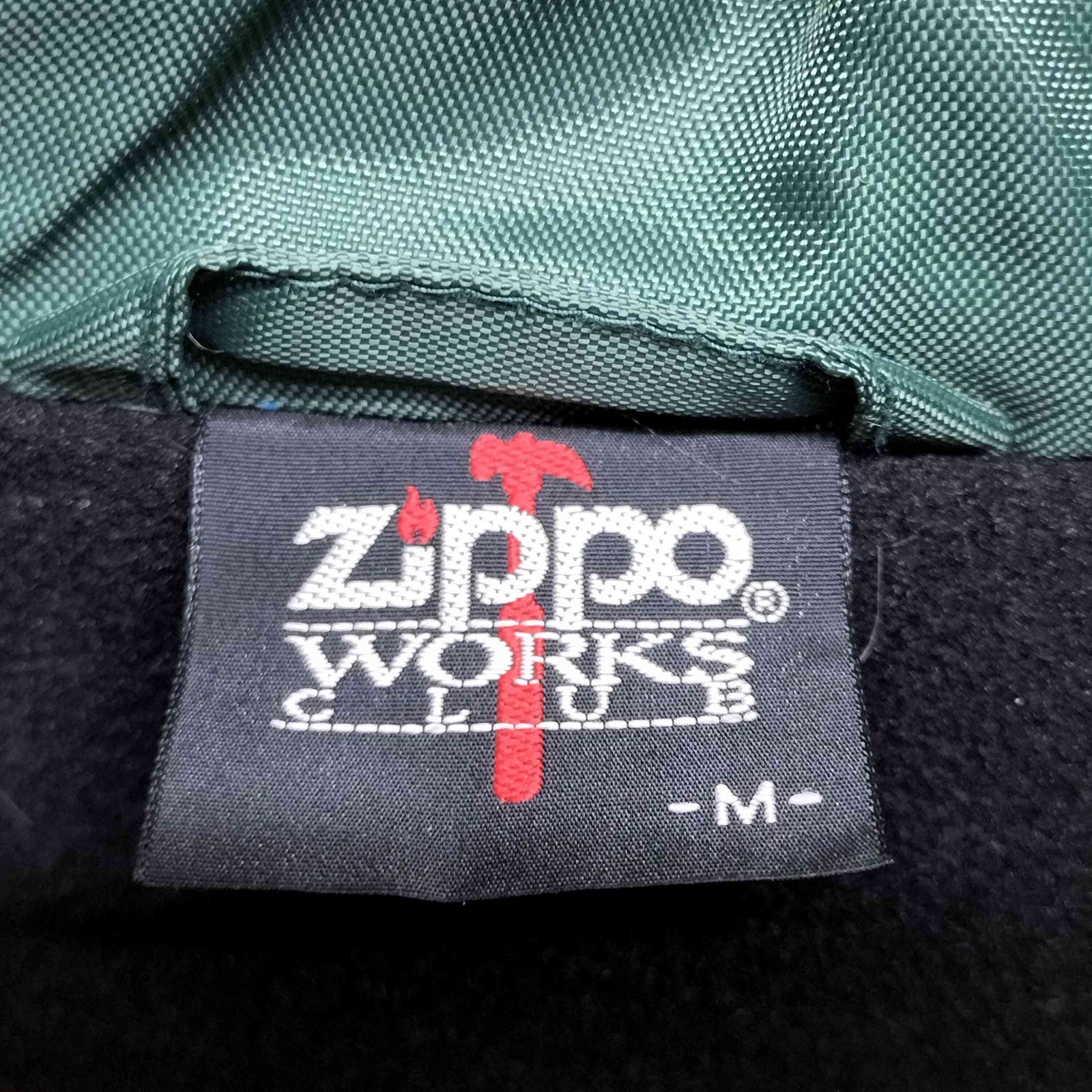 ユーズドフルギ USED古着 zippo works club ナイロン シェルジャケット