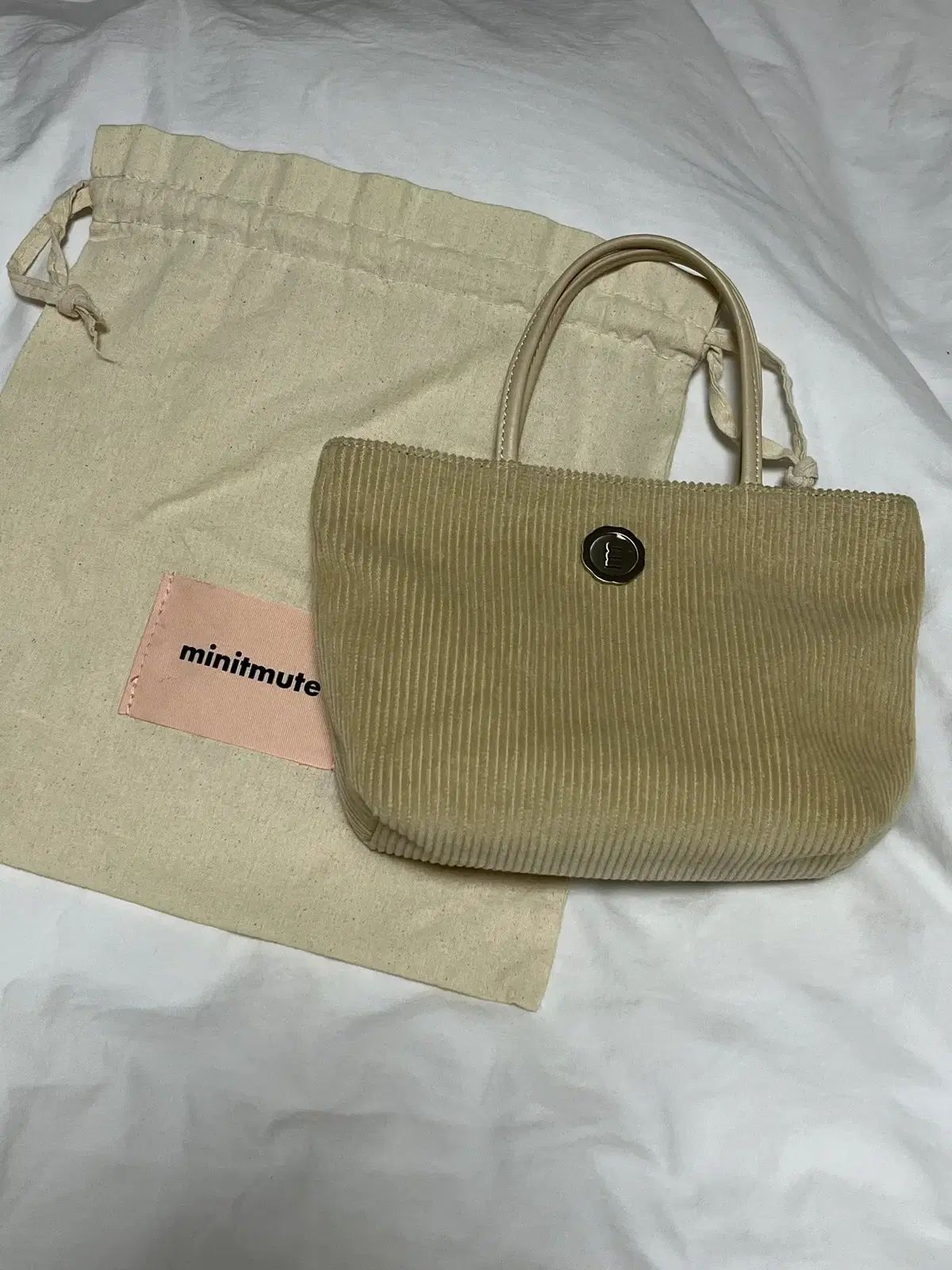 MINITMUTE クロー ミニ コーデュロイ ラテ