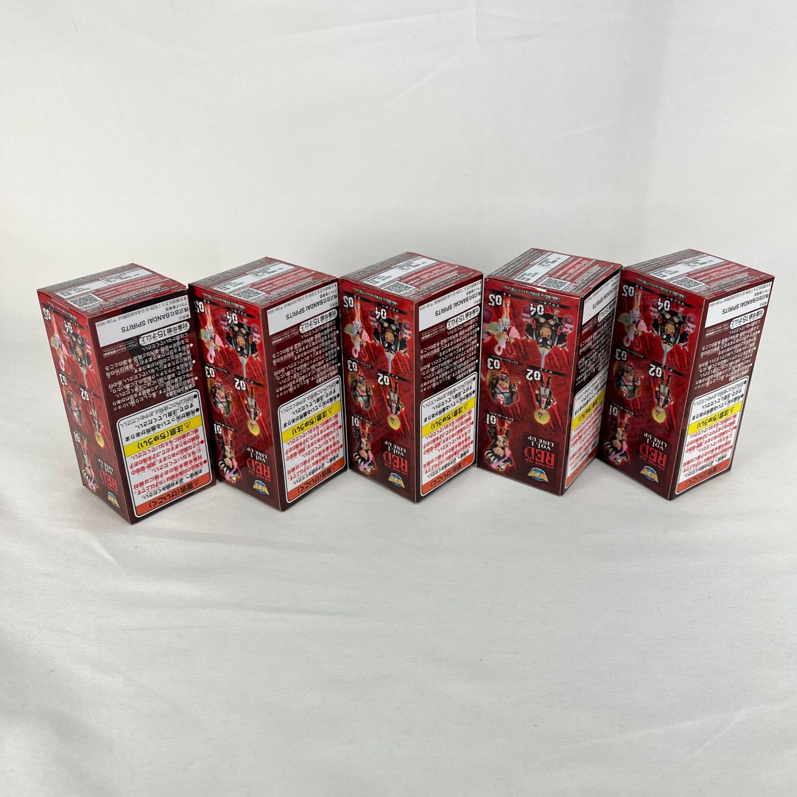 ONEPIECE FILM RED ワーコレ WCF Vol.01～Vol.03 15個 コンプセット