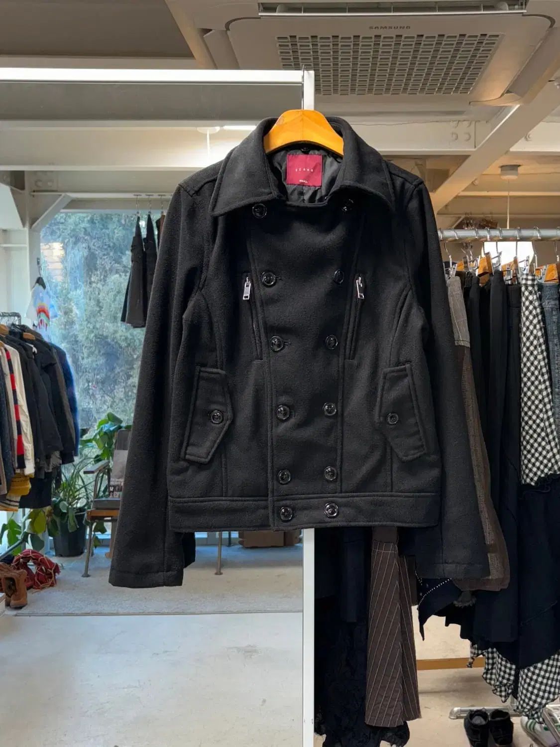 Seana ダブル ブレスト ジャケット