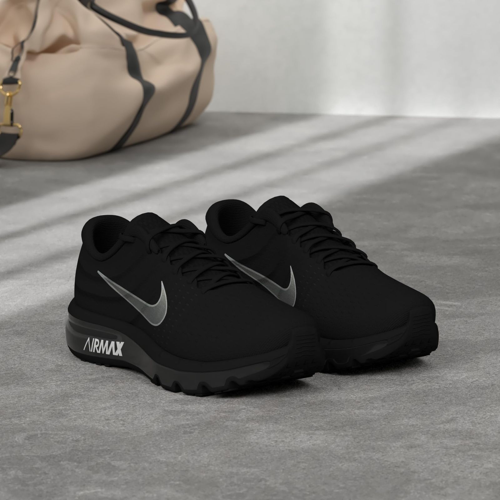 【新品未使用】NIKE AIR MAX 2017 26cm ブラック/アンスラサイト/ホワイト ナイキ] AIR MAX 2017 SB157 メンズ ブラック/ホワイト/アンスラサイト