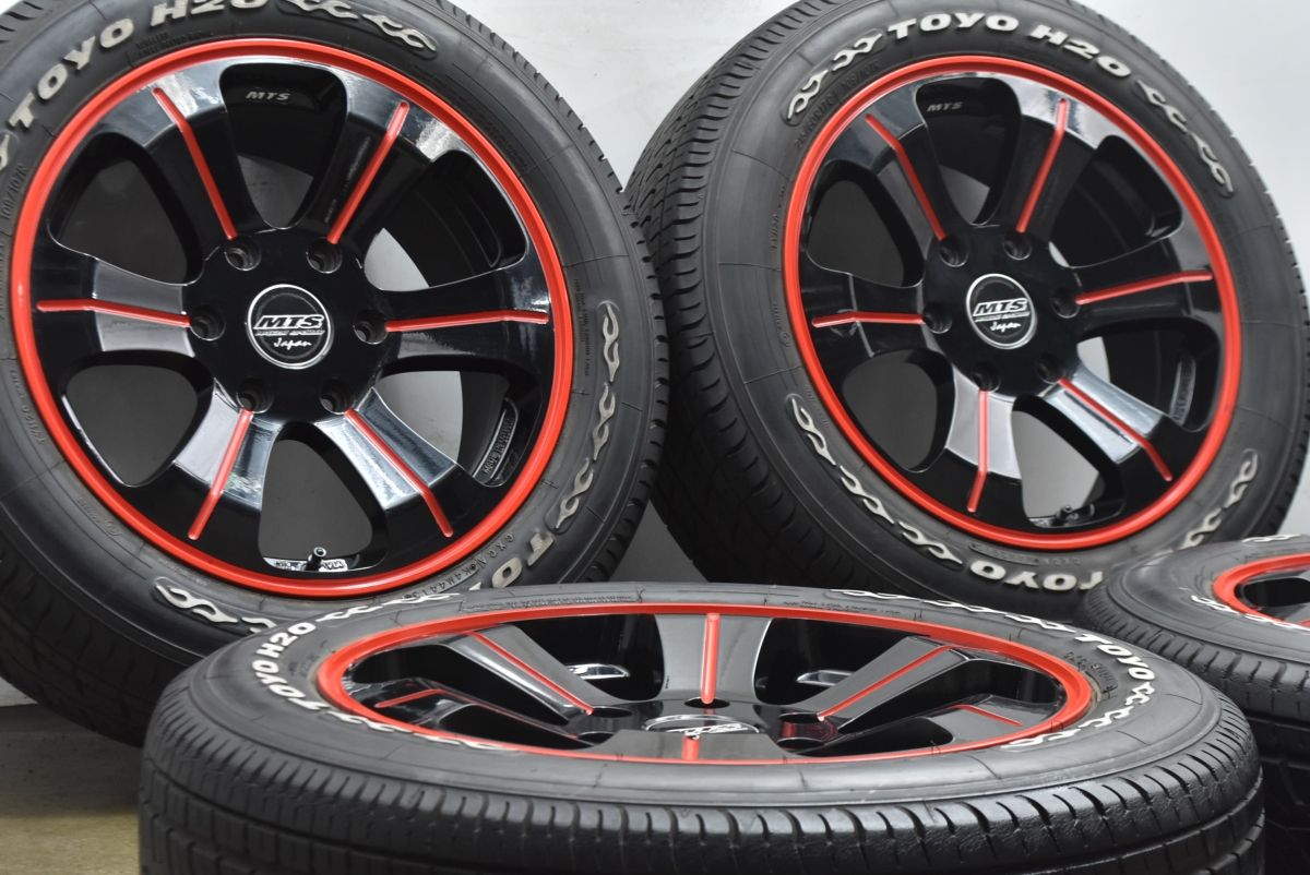 カスタム用に MTS MJ 17-03 S 17 in 7 J 38 PCD 139.7 トーヨー H 20 215|60 R C ハイエース レジアスエース ホイールのみ販売 可