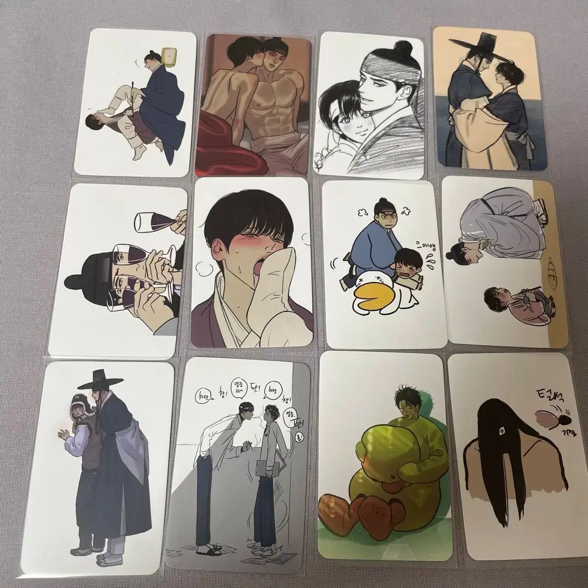 韓国BL 夜画帳 トレカカード12枚セット 夜画帳 Toonique 訪問トレカ 訪問フォトカード 全メンバー 12種 - メルカリ