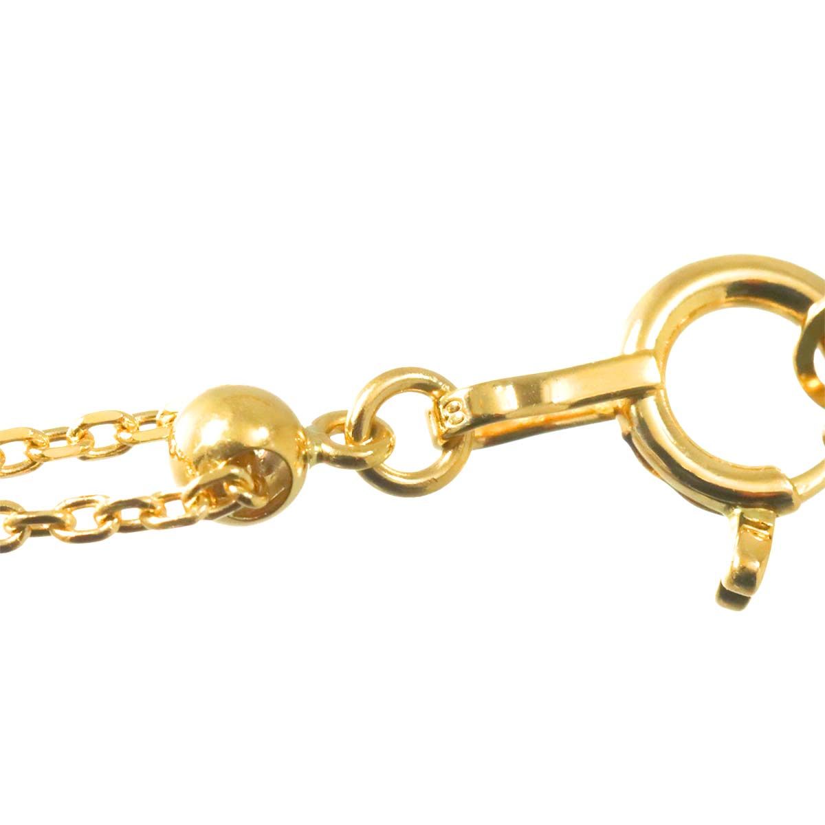  ルビー 3.91 ct ネックレス 44 cm K 18 YG イエローゴールド 750 Ruby Necklace ネックレス ペンダント アクセサリー