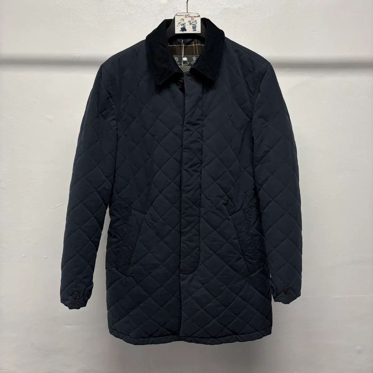 バブアー タン キルティング ジャケット