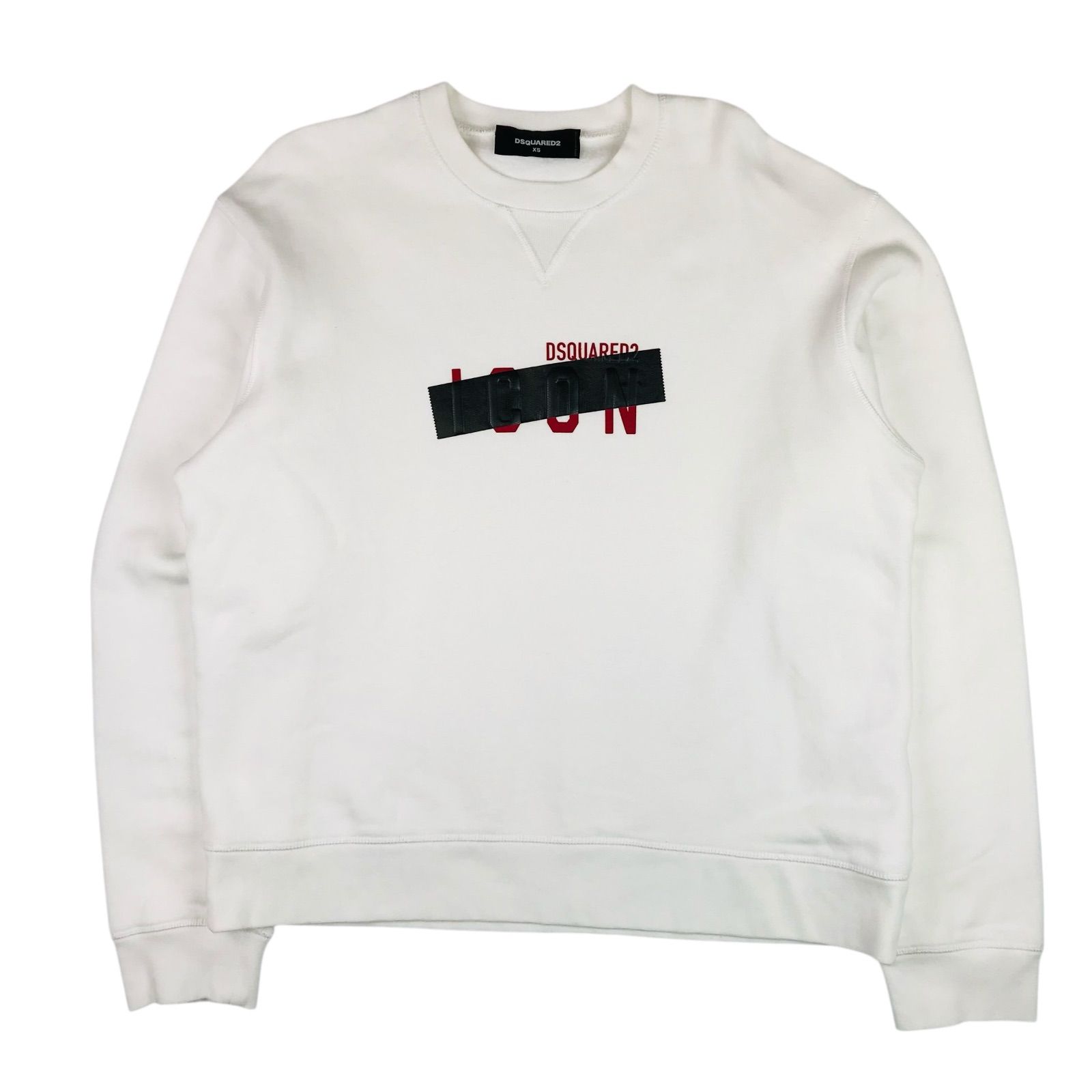 美品☆DSQUARED2・ディースクエアード・メンズ ブランドICONロゴ 