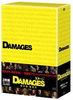 ダメージ DVD シーズン1-5 セット　未使用ですが、１のみ開封しました。 ダメージ シーズン1 DVD BOX - メルカリ