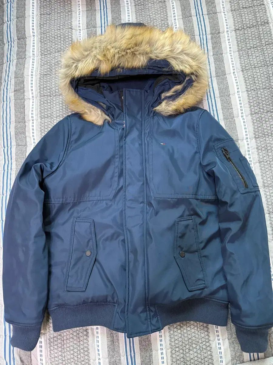 トミーヒルフィガー TOMMY HILFIGER 冬 アウター ネイビー ジャケット M