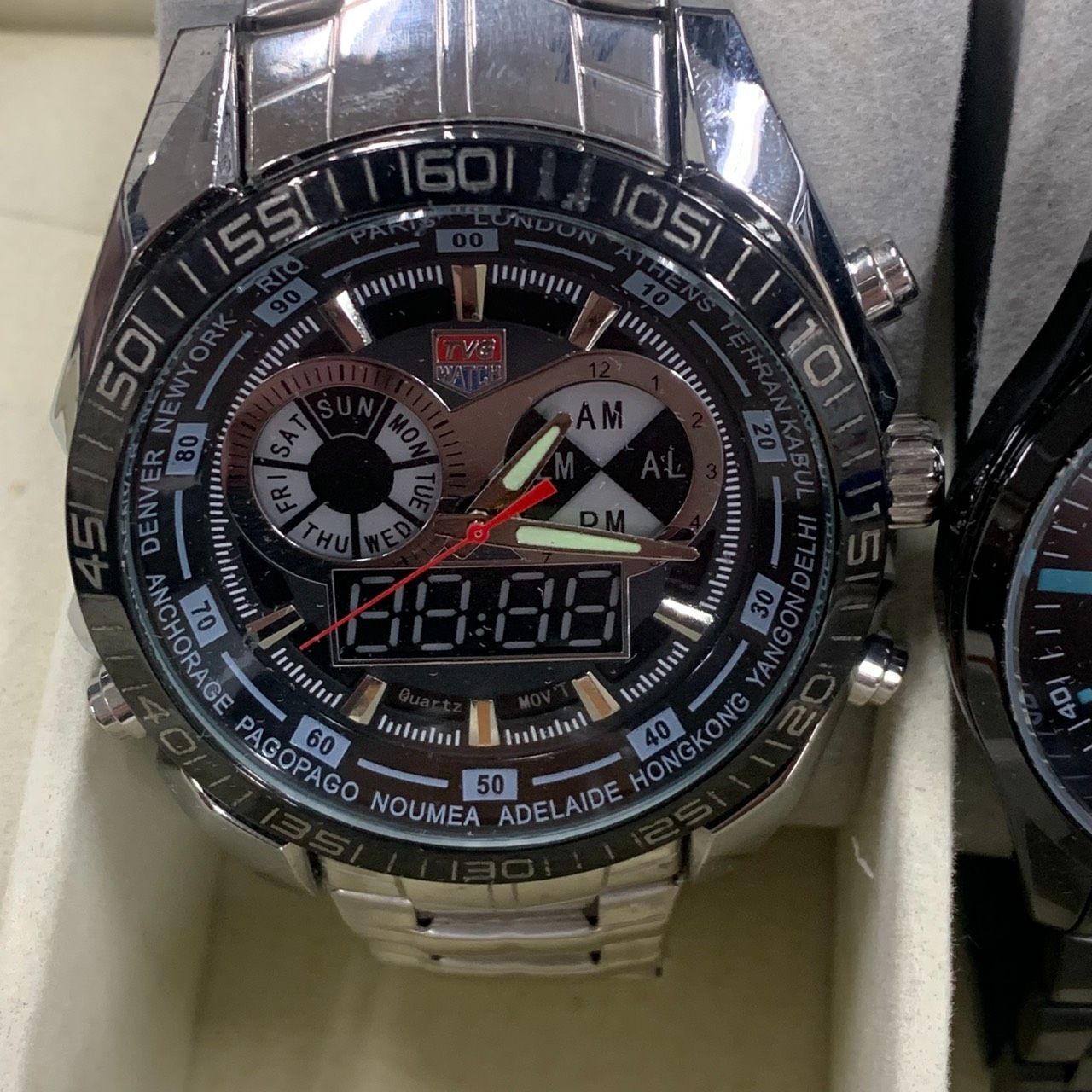 腕時計 まとめ売り 7点セット ブランド品 メンズ 時計ケース付 POLICE