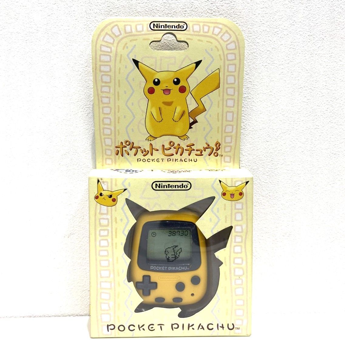 ♥経年保管品 ポケットピカチュウ POCKET PIKACHU ポケピカ 電子ゲーム 携帯ゲーム 初代 ポケモン 006849