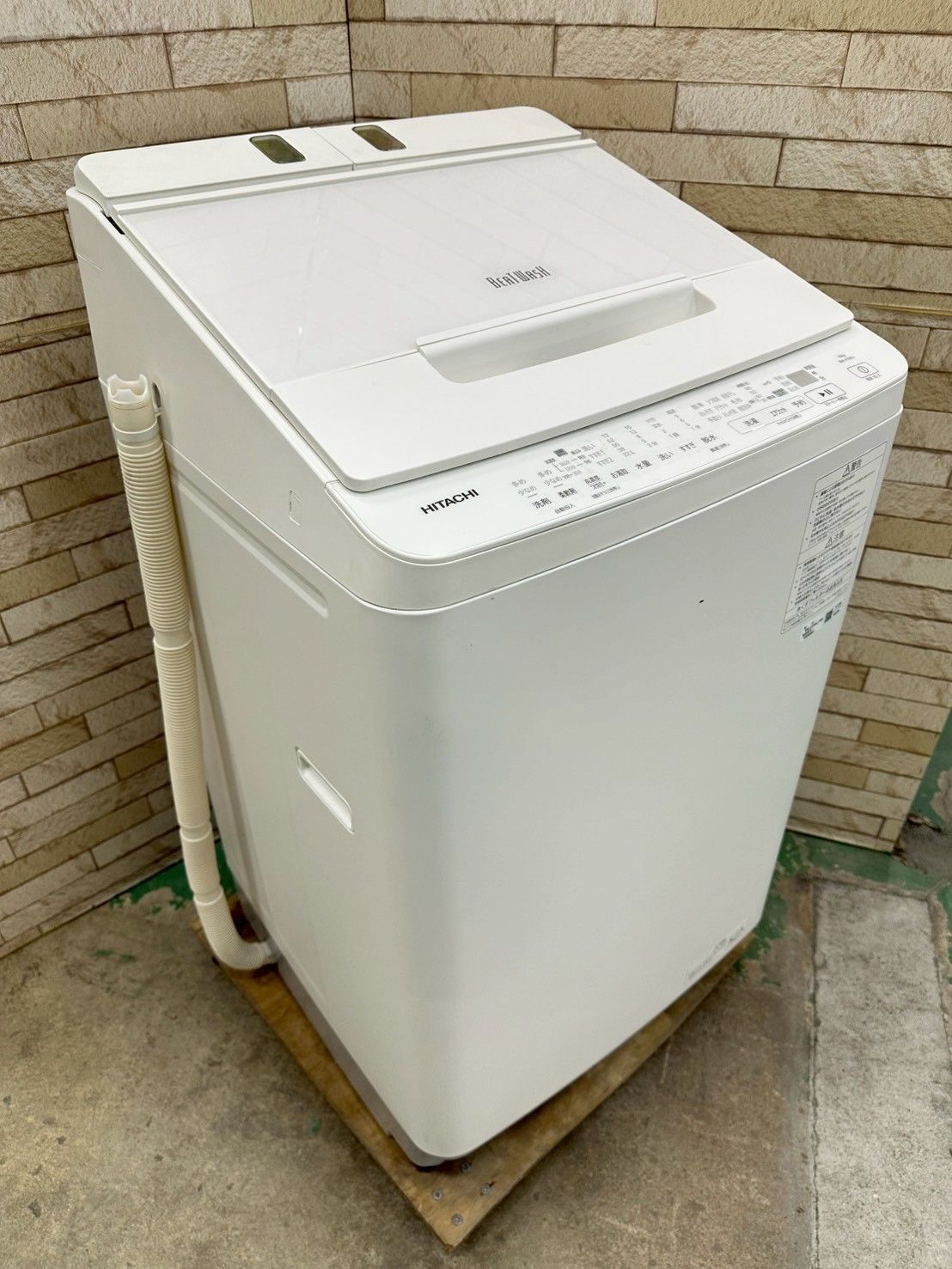 大阪送料無料☆3か月保障付き☆洗濯機☆日立☆10kg☆2023年☆BW-X100J