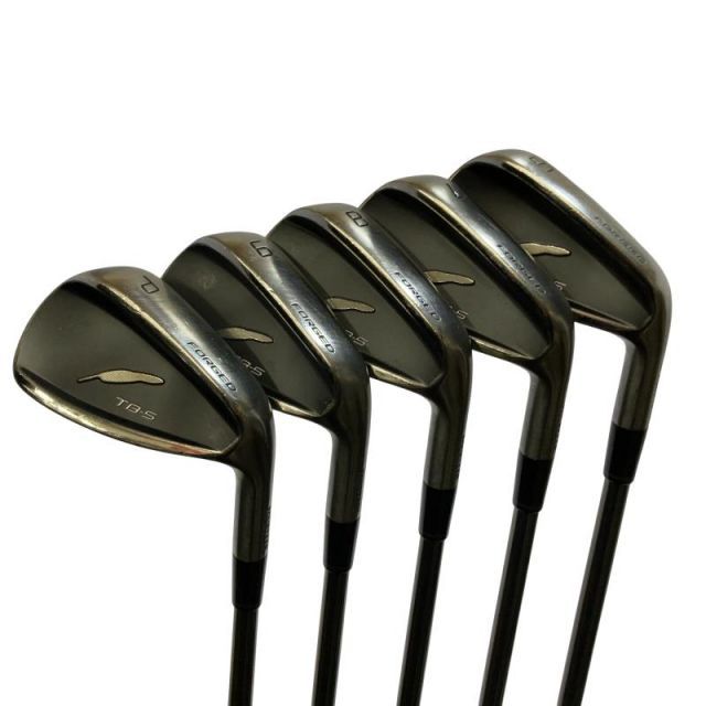 中古】 フォーティーン TB-5 FORGED ライトブラック 5S アイアンセット