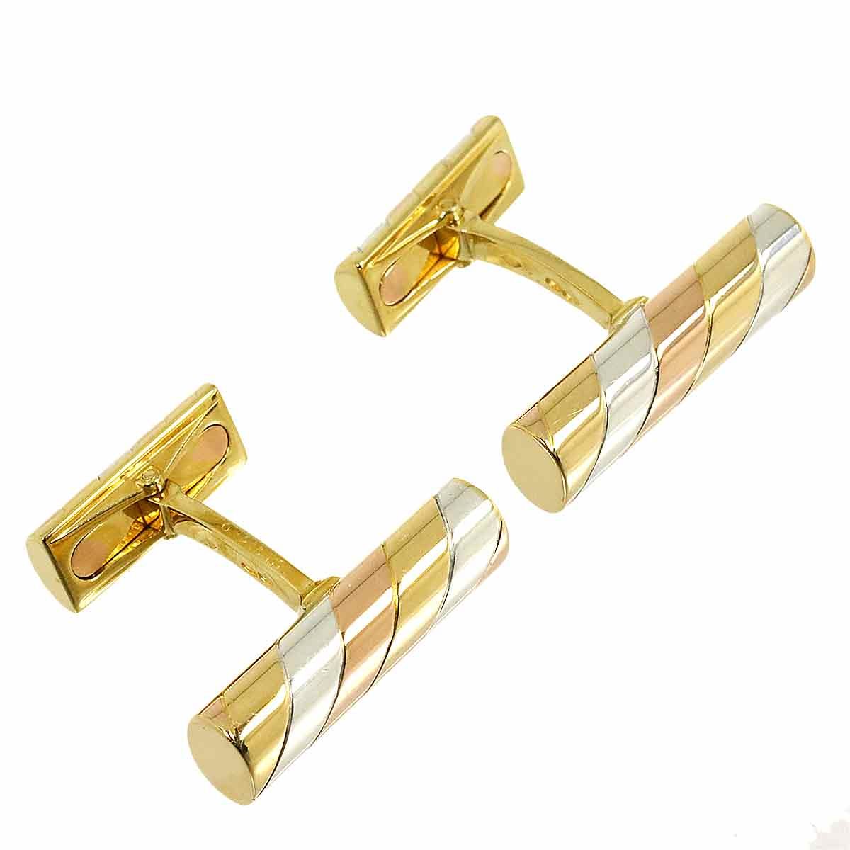 ヴァンクリーフ & アーペル Van Cleef & Arpels カフス K18 YG WG PG