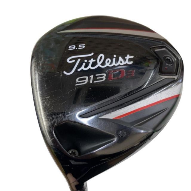 中古】 タイトリスト 913 D3 9.5° レフティ ドライバー DR 純正特注