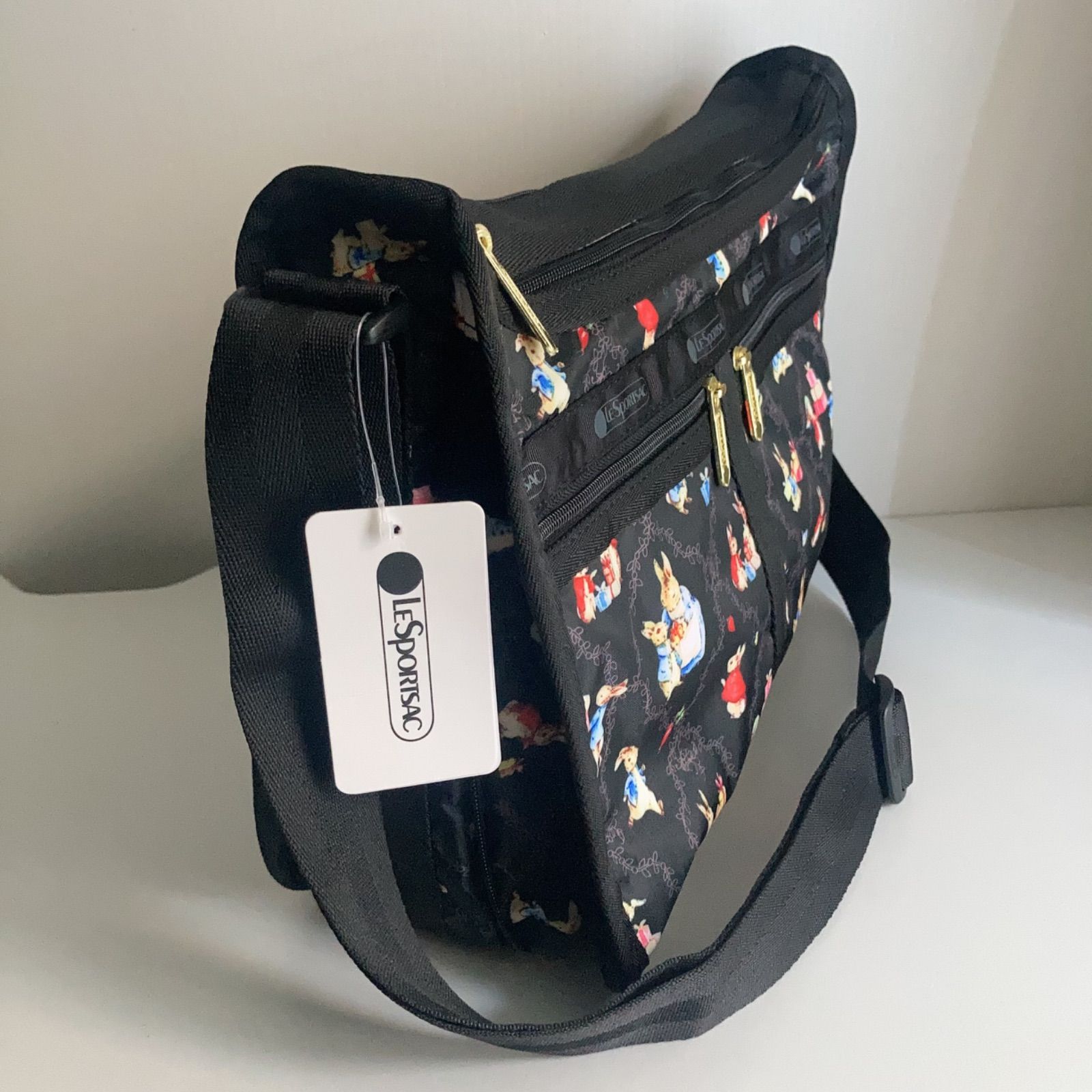 レスポートサック ピーターラビット ショルダーバッグ 7507 ポーチ付き