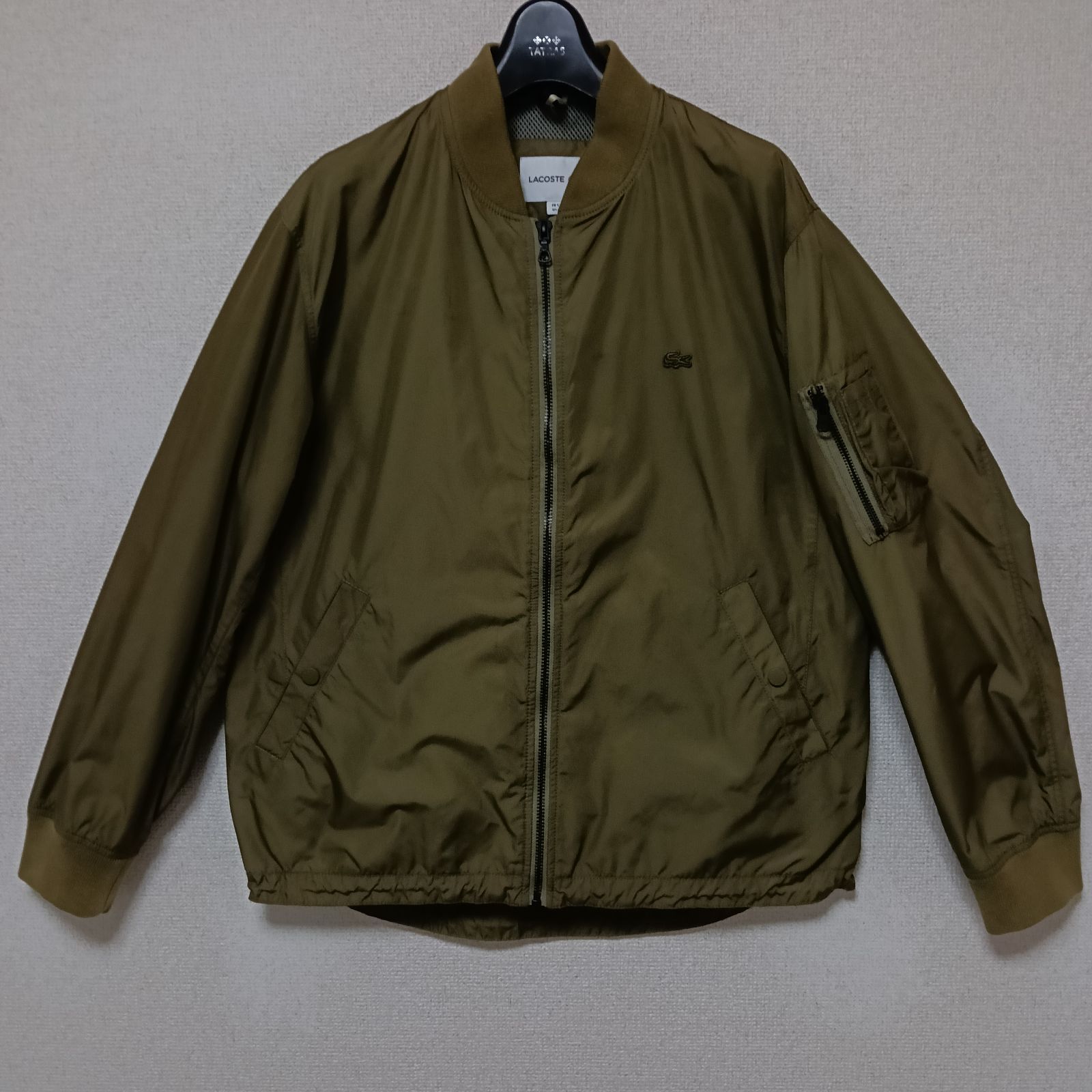 LACOSTEラコステMA‐1タイプブルゾンジャケットカーキサイズL - メルカリ