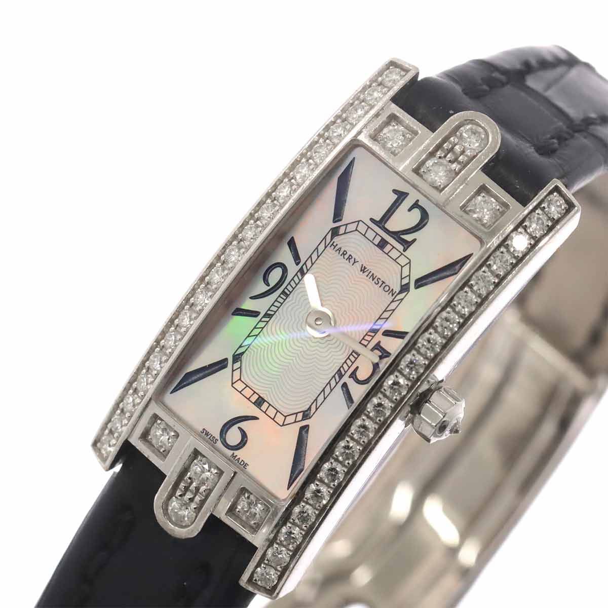 ハリーウィンストン HARRY WINSTON アベニューC ミニ AVCQHM16WW024 
