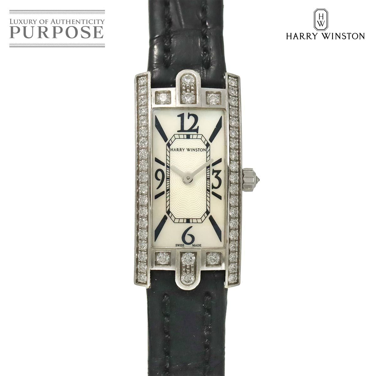 ハリーウィンストン HARRY WINSTON アベニューC ミニ AVCQHM16WW024 