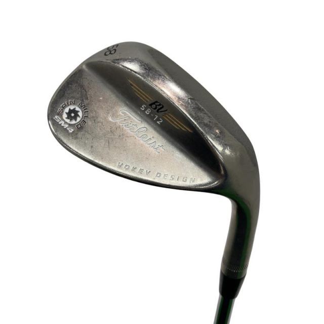コース未使用【左利き】タイトリスト VOKEY SM4 ウェッジ 58° タイトリスト VOKEY DESIGN（ボーケイデザイン）SM4ウェッジ ツアー