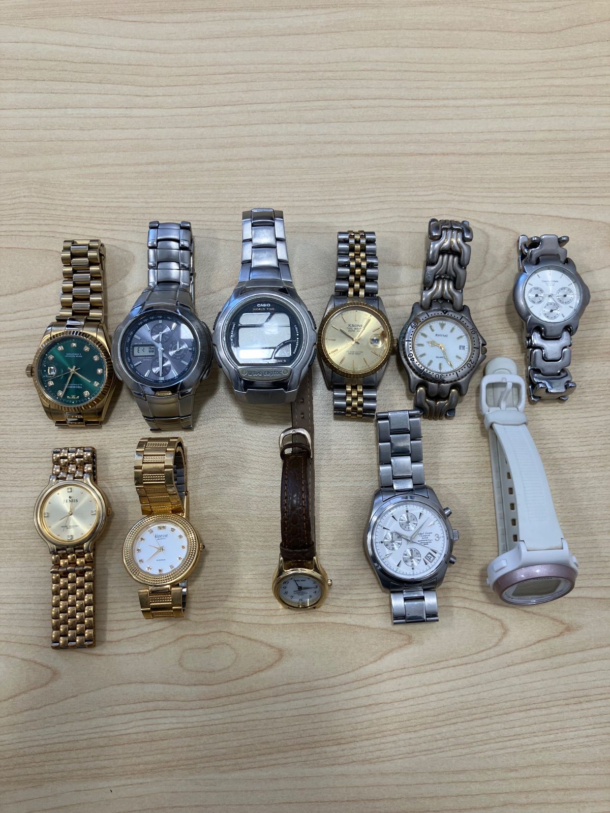 時計まとめ売り！　遺品整理 か〇遺品整理 時計 ジャンク 稼働 不動 7 - メルカリ