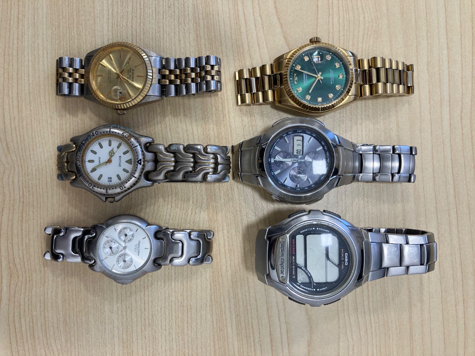 時計まとめ売り！　遺品整理 か〇遺品整理 時計 ジャンク 稼働 不動 7 - メルカリ