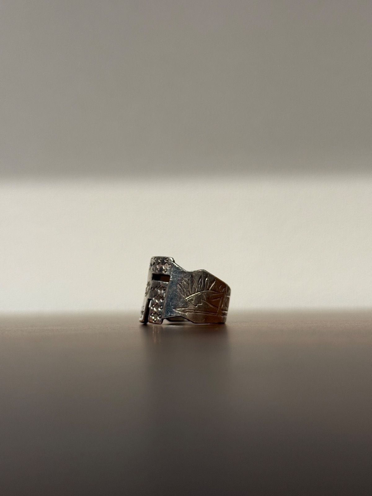 ~1960 s NAVAJO SILVER RING 卍 ナバホ族 リング 1960年代
