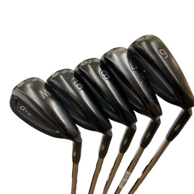 中古】 ピン G710 5S(アーコス付き) アイアンセット IR NS PRO MODUS3