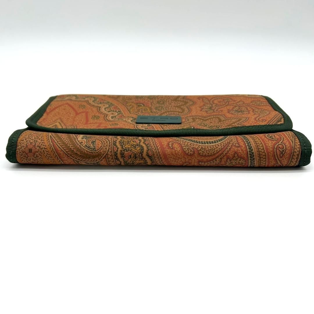 ETRO エトロ ペイズリー柄 長財布型ポーチ マルチケース 260112002