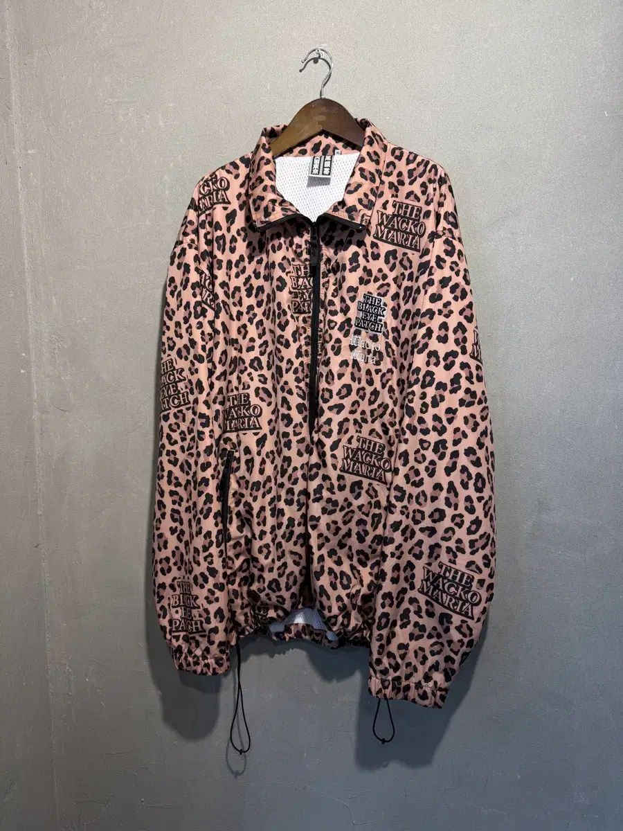 $*$様 ワコマリア　レオパードセットアップ上XL下L ワコマリア ブラックアイパッチ ヒョウ柄 レオパード track Jaket XL
