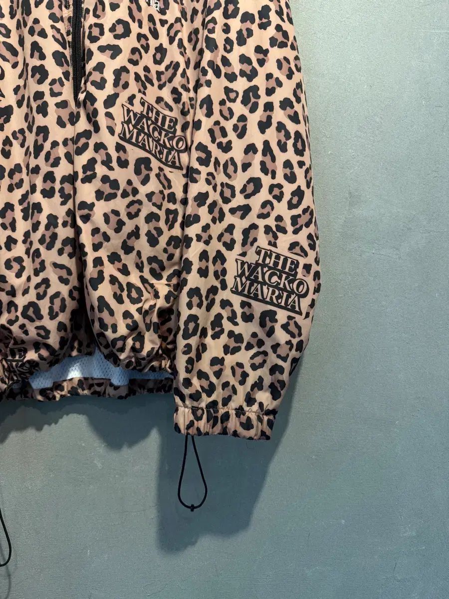 ワコマリア ブラックアイパッチ ヒョウ柄 レオパード track Jaket XL