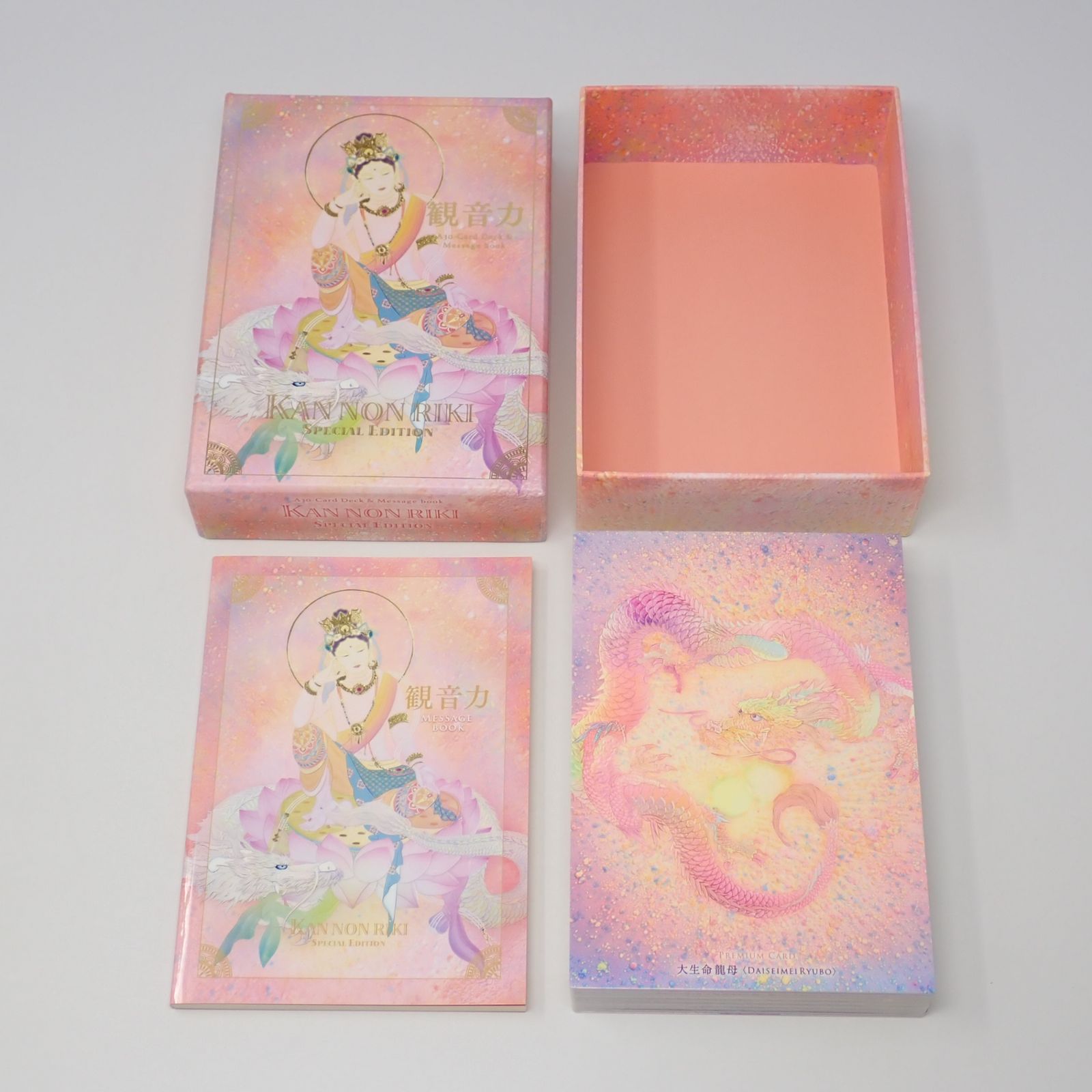 観音力 Card Deck＆Guidebook 日本語版説明書付き 草場一壽 今心工房