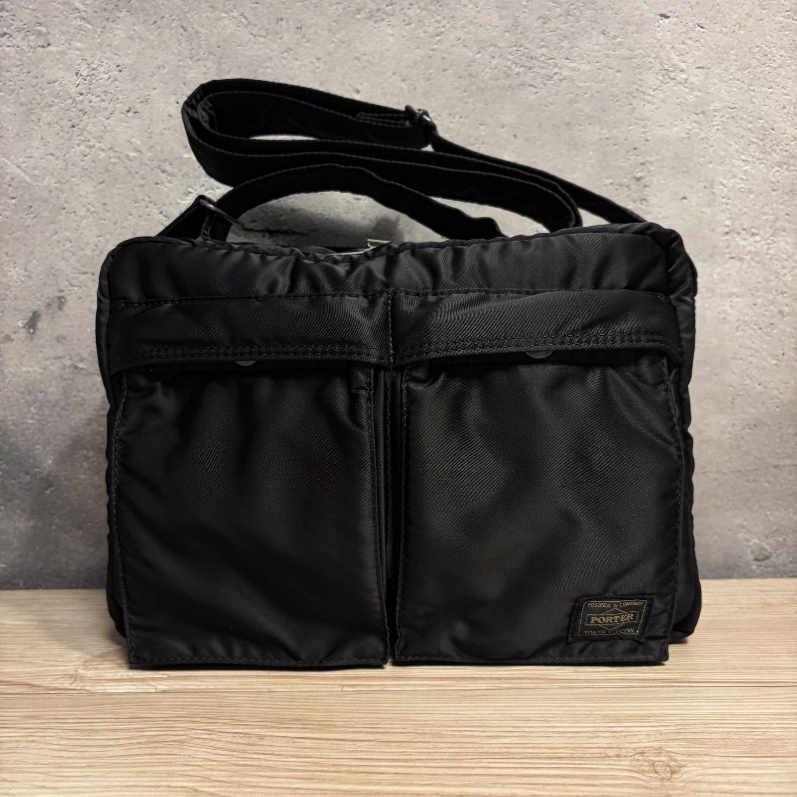 ✨PORTER タンカー ショルダーバッグ ブラック 吉田カバン 多収納 定番 
