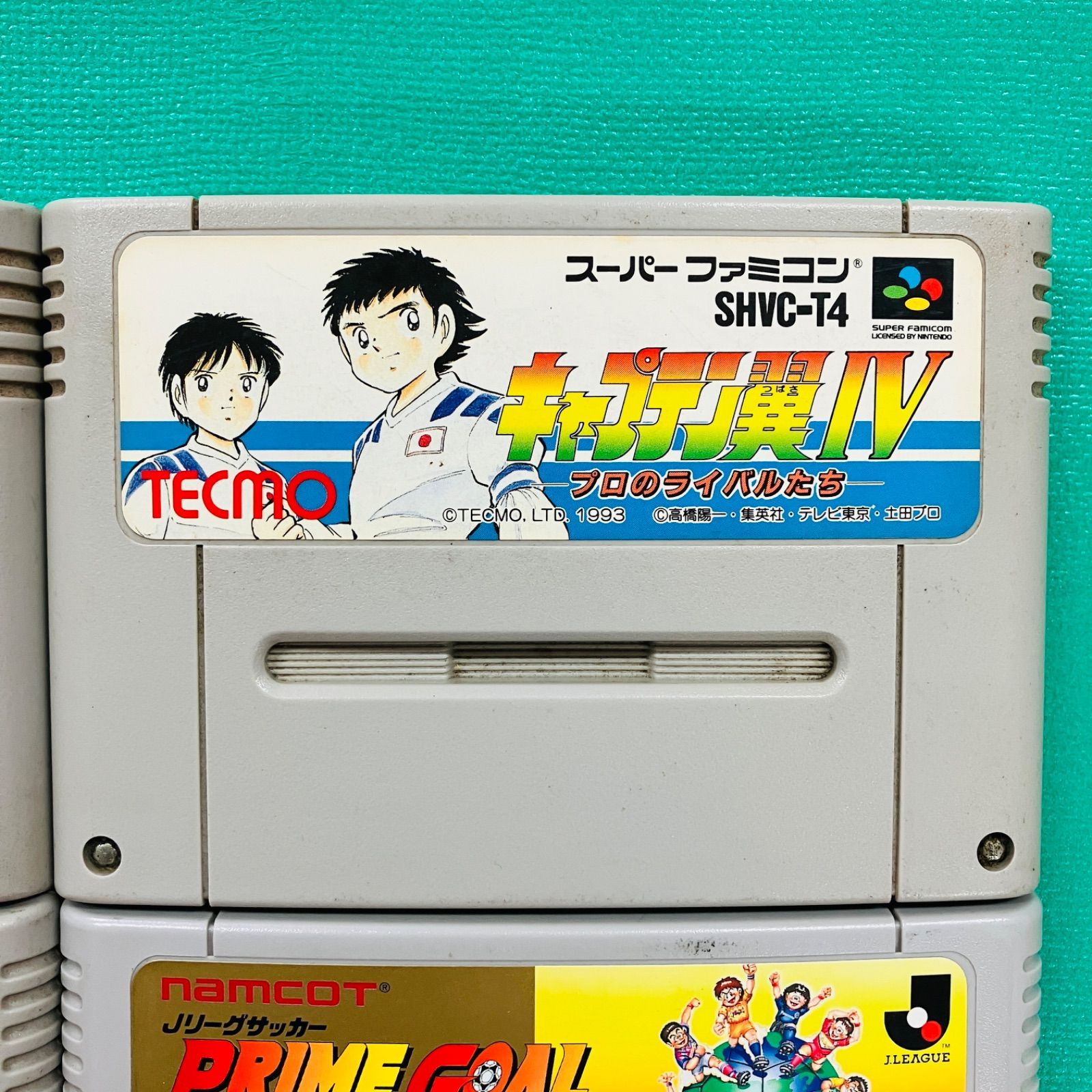 カセットのみ4点セット】スーパーファミコン 蒼き伝説シュート