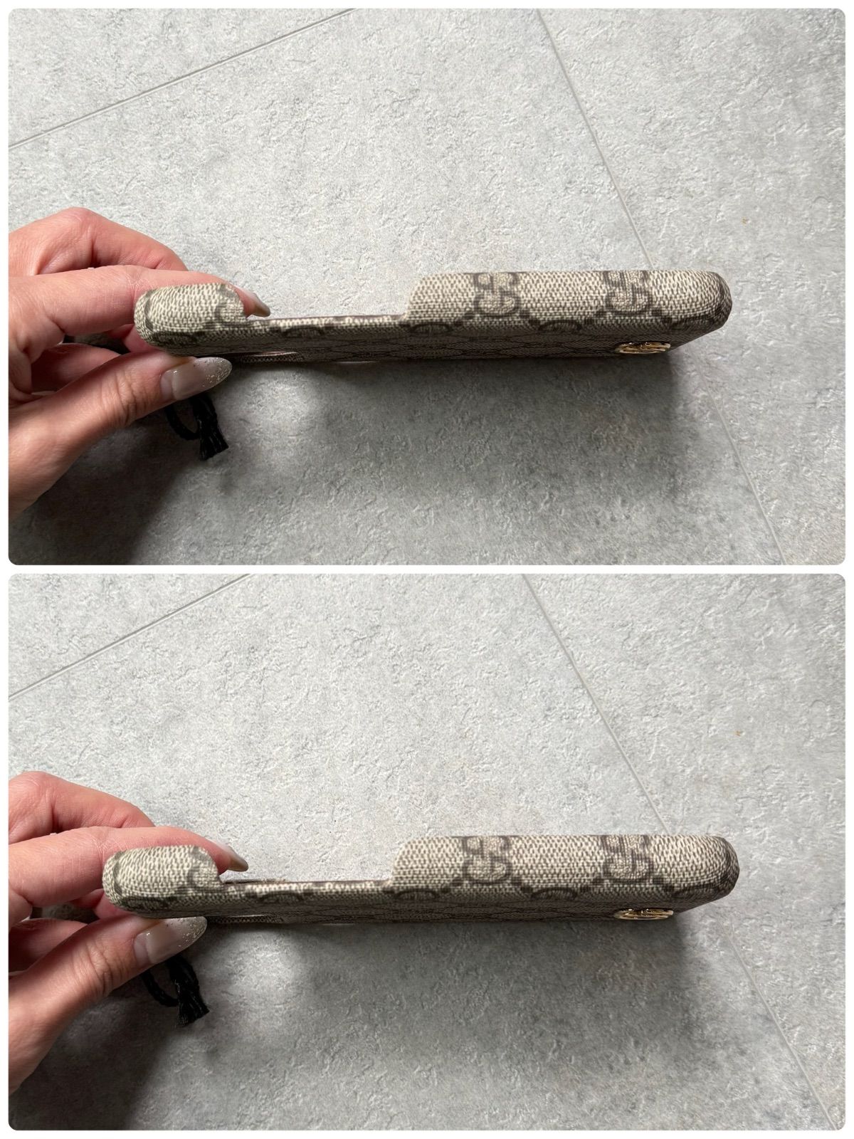 未使用 GUCCI グッチ GGマーモント iPhone13 ケース スマホケース