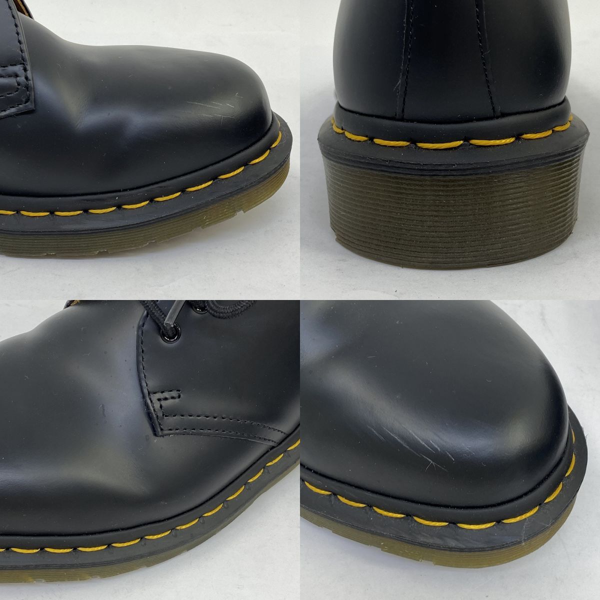 Dr. Martens ドクターマーチン 3ホールシューズ ブラック UK8 27cm 箱
