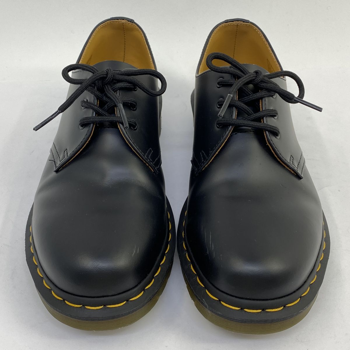 Dr. Martens ドクターマーチン 3ホールシューズ ブラック UK8 27cm 箱