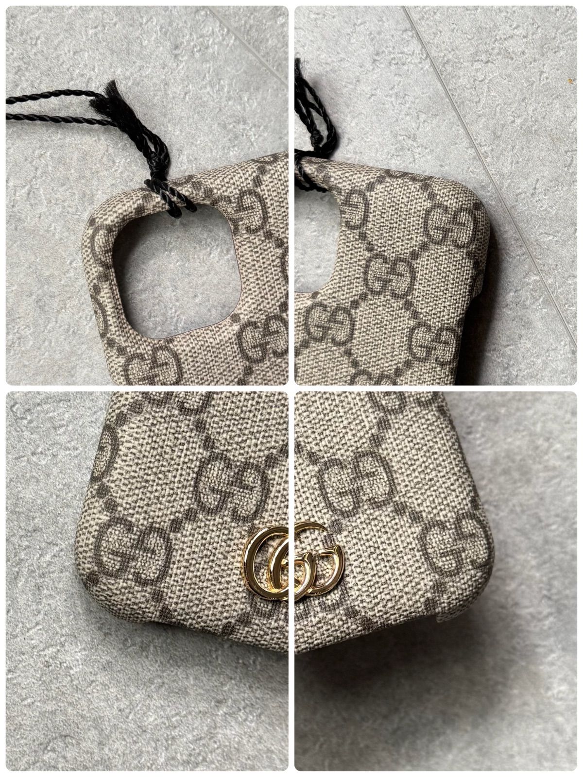 未使用 GUCCI グッチ GGマーモント iPhone13 ケース スマホケース