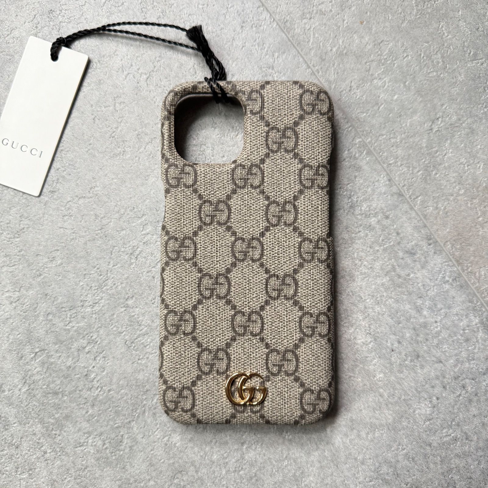 未使用 GUCCI グッチ GGマーモント iPhone13 ケース スマホケース