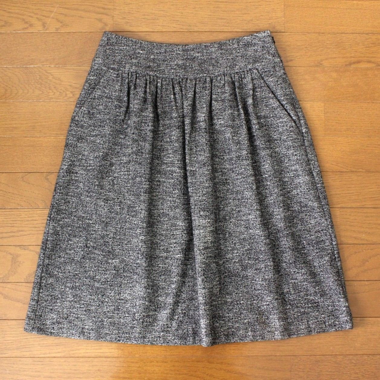 極美品】ヨシエイナバ ワンピース風セットアップスーツ 9 スカート