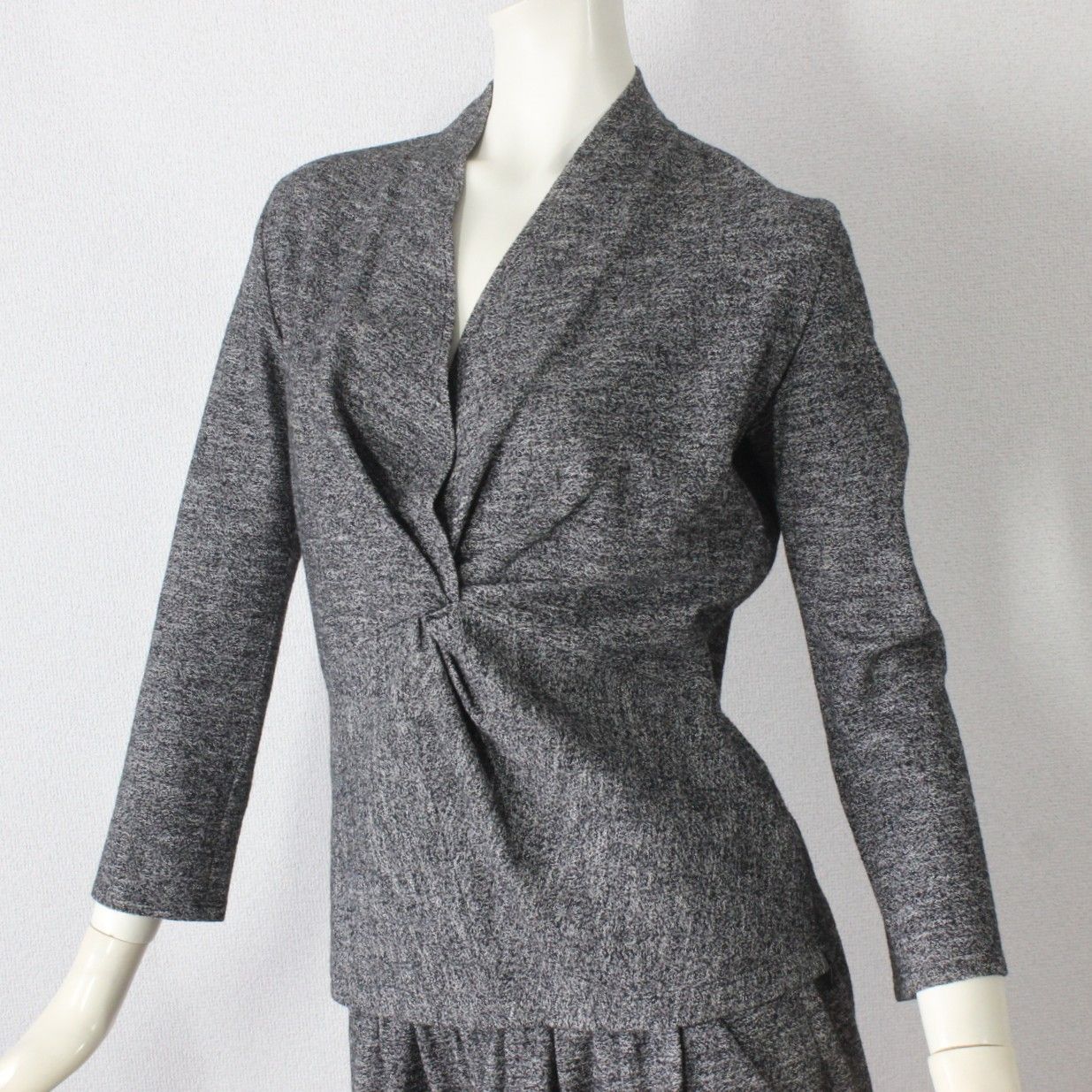 極美品】ヨシエイナバ ワンピース風セットアップスーツ 9 スカート