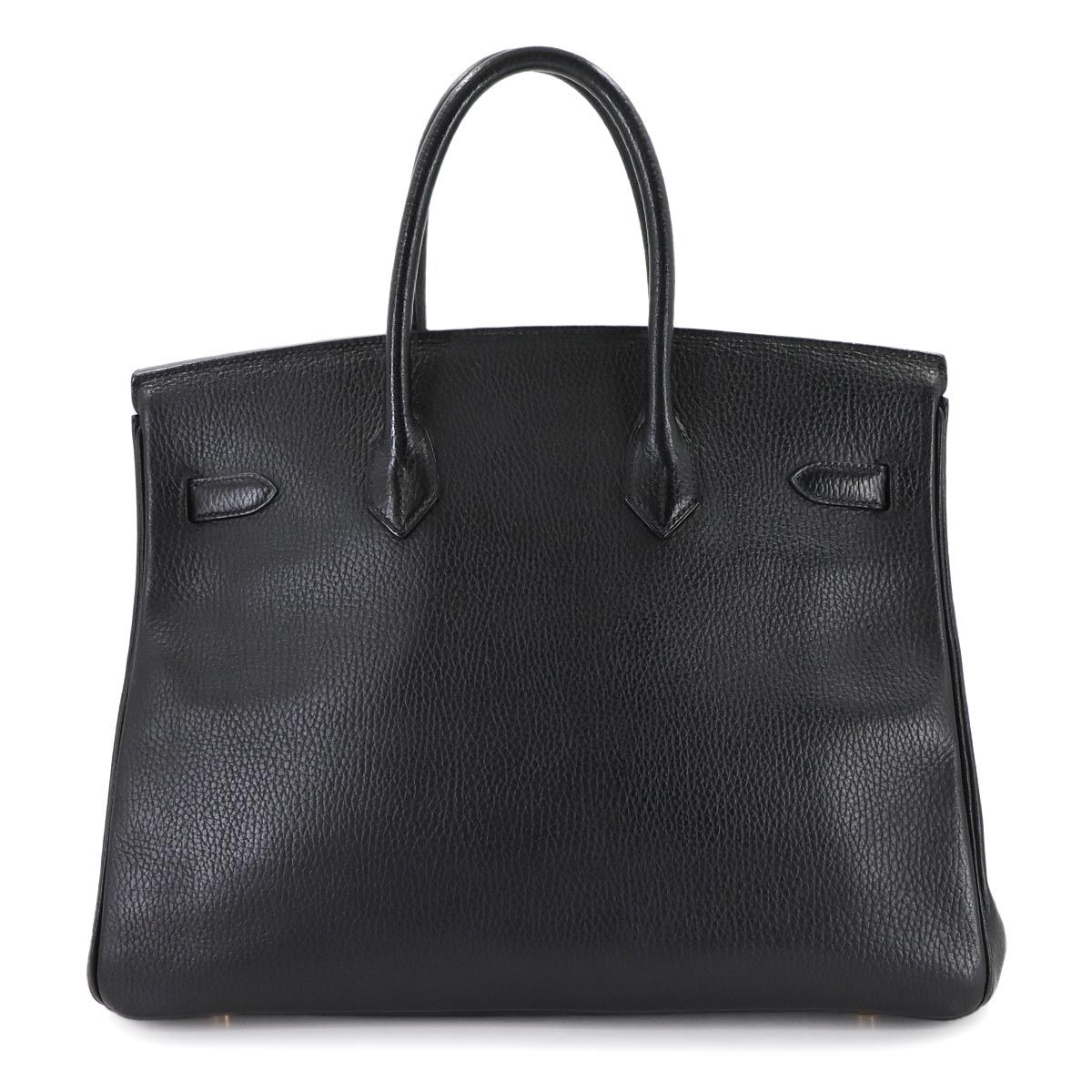 エルメス HERMES バーキン35 アルデンヌ ブラック ハンド バッグ 〇Z