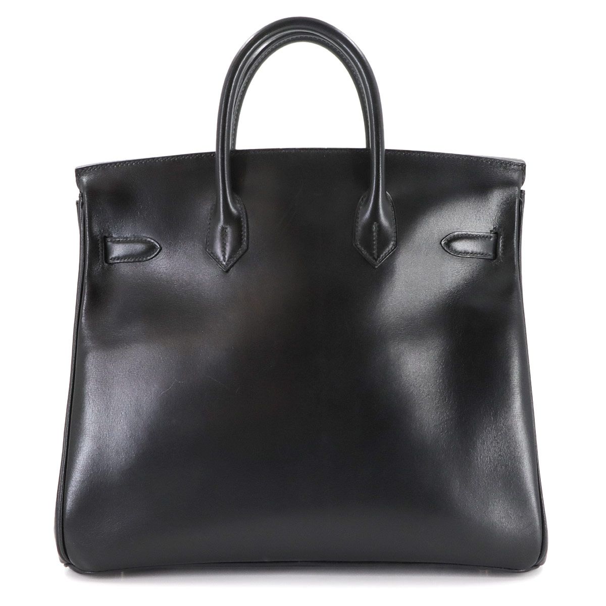 新品同様 エルメス HERMES オータクロア 32 ボックスカーフ ブラック 