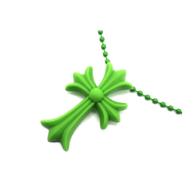 クロムハーツ CHROME HEARTS RUBBER CH CRS SML ラバー スモール CHクロス シリコン ネックレス h 6394